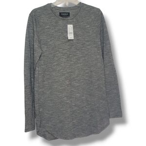 🏈*NWT* PACSUN - Small Gray Heather Longsleeve Tee